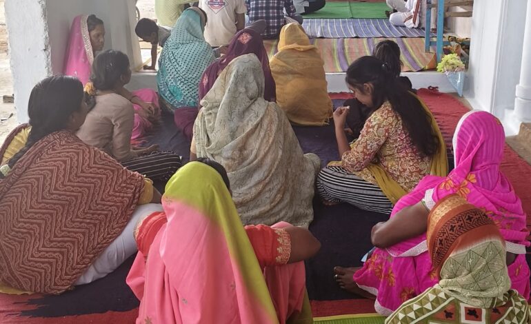 आदर्श ग्राम रिंजीढाना में प्रस्फुटन समितियों का एक दिवसीय क्षमतावर्धन प्रशिक्षण संपन्न