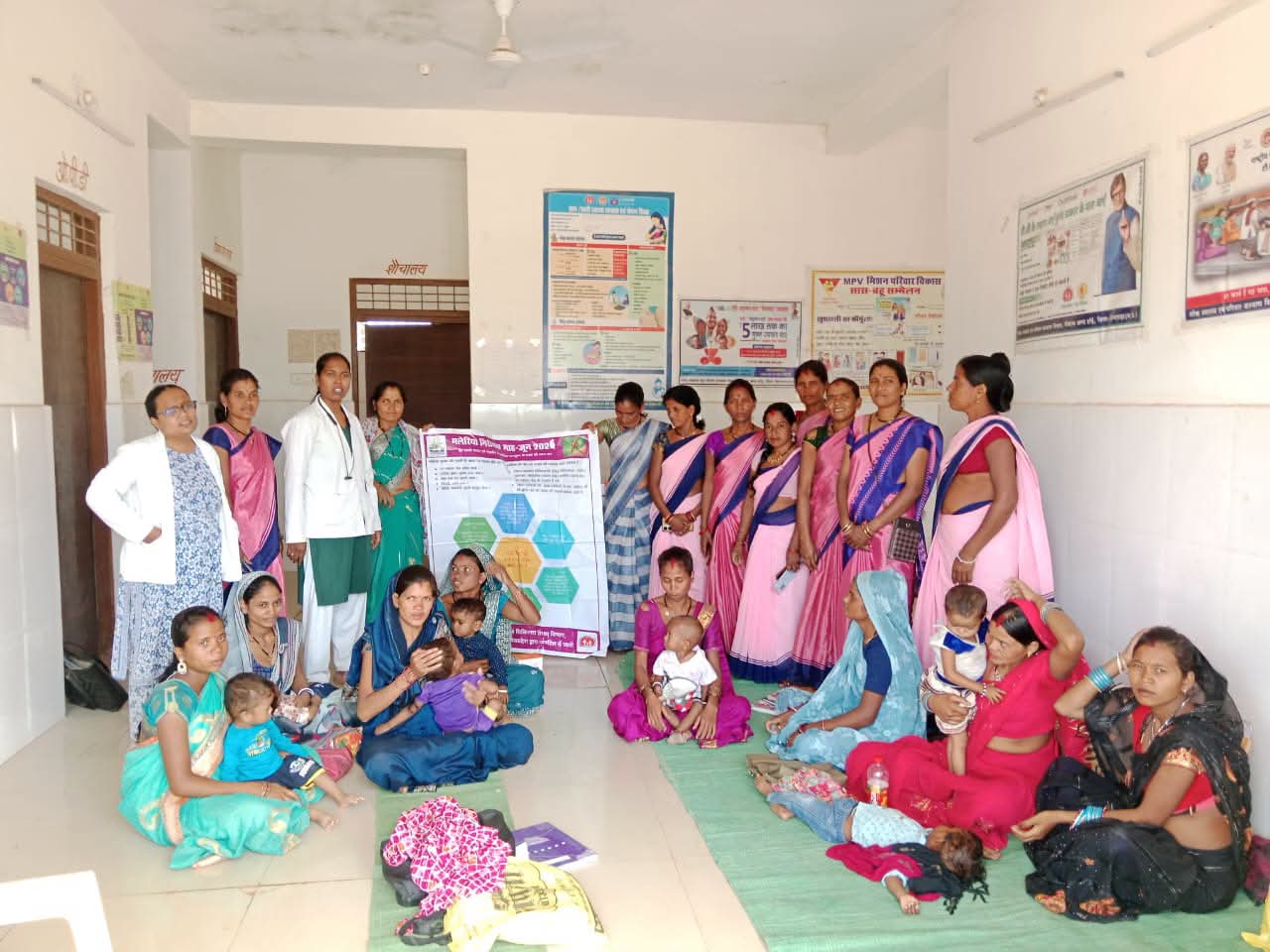 पोषण क्लीनिक शिविर में 215 बच्चों का स्वास्थ्य परीक्षण, 3 बच्चों को एनआरसी में कराया गया भर्ती